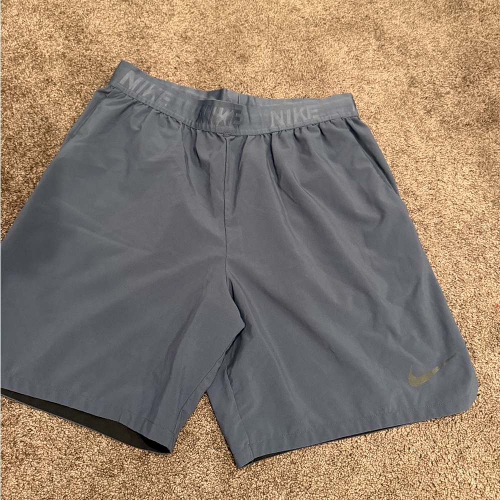 Nike Blue Athletic Shorts